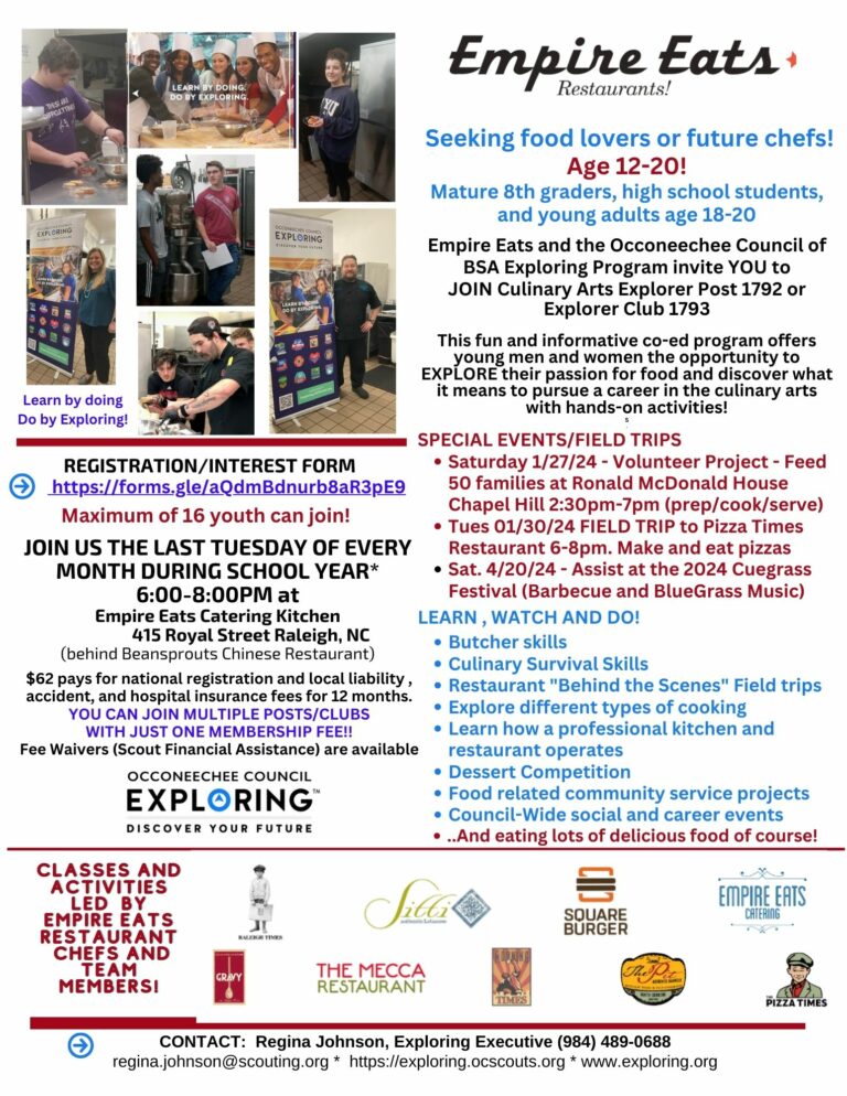 Empire Eats flyer